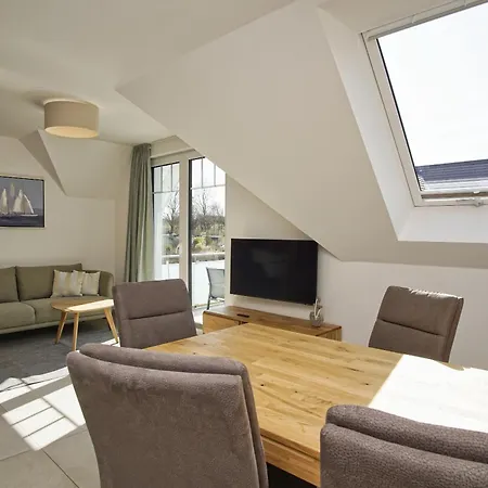 Apartamento Rex Rugia Fewo12-6 Mit Schwimmbad Und Saunanutzung Im Ahoi-erlebnisbad Sellin Lobbe